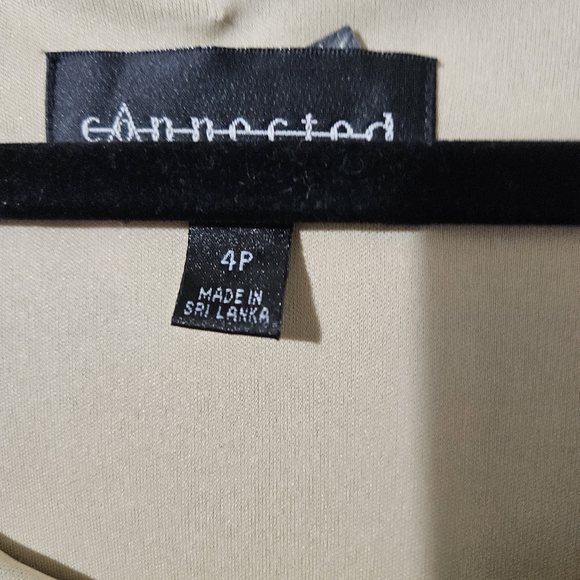 Connected Apparel Ruched Dress - Picture 2 of 5